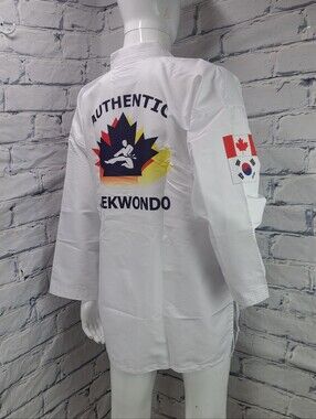 Tusah Mens World Taekwondo Martial Arts Uniform Ez-Fit Lite Canada Size 3 170cm